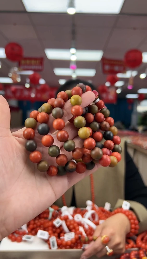 【闪购商品】南红玛瑙珠串未镶嵌多样发其一/11/HS222300488