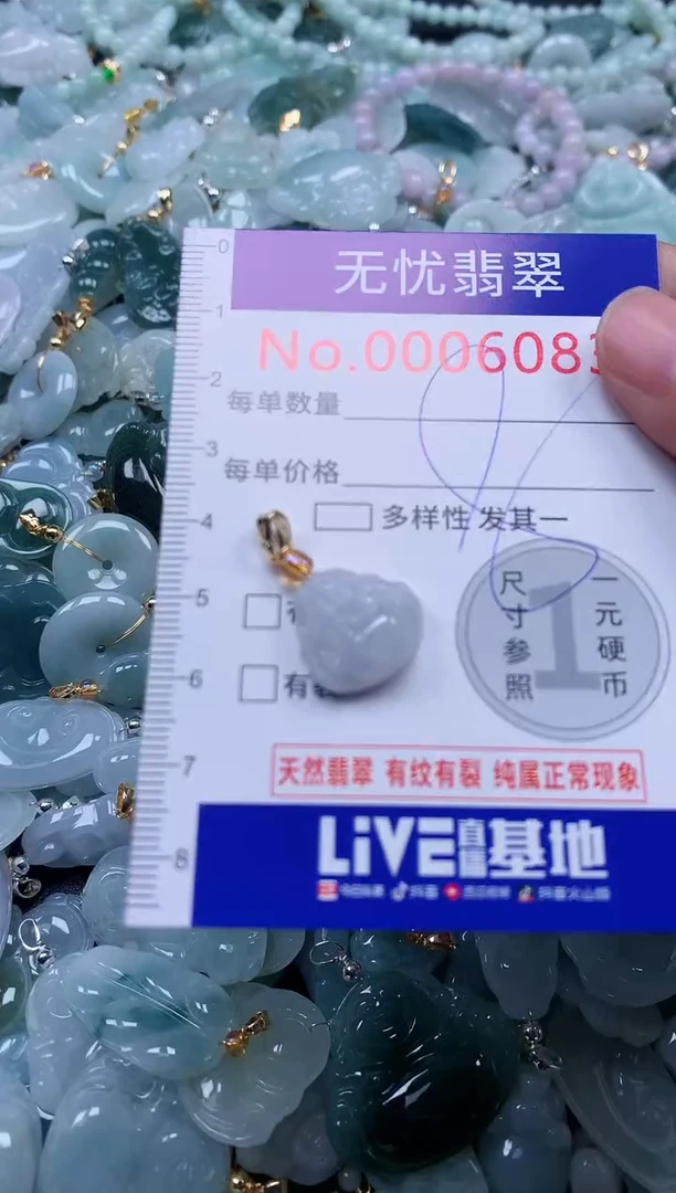颈饰未镶嵌翡翠6083
