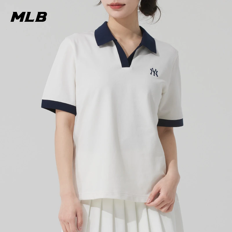 美职棒MLB纽约洋基2025夏季新款潮流运动POLO衫 3FPQB0153