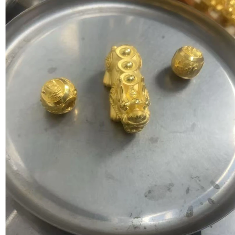 11.42克足金999貔貅转运珠