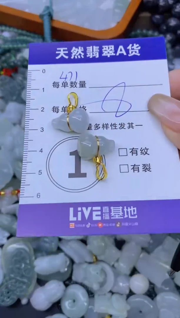 颈饰未镶嵌翡翠天然翡翠A货批量多样性发一件