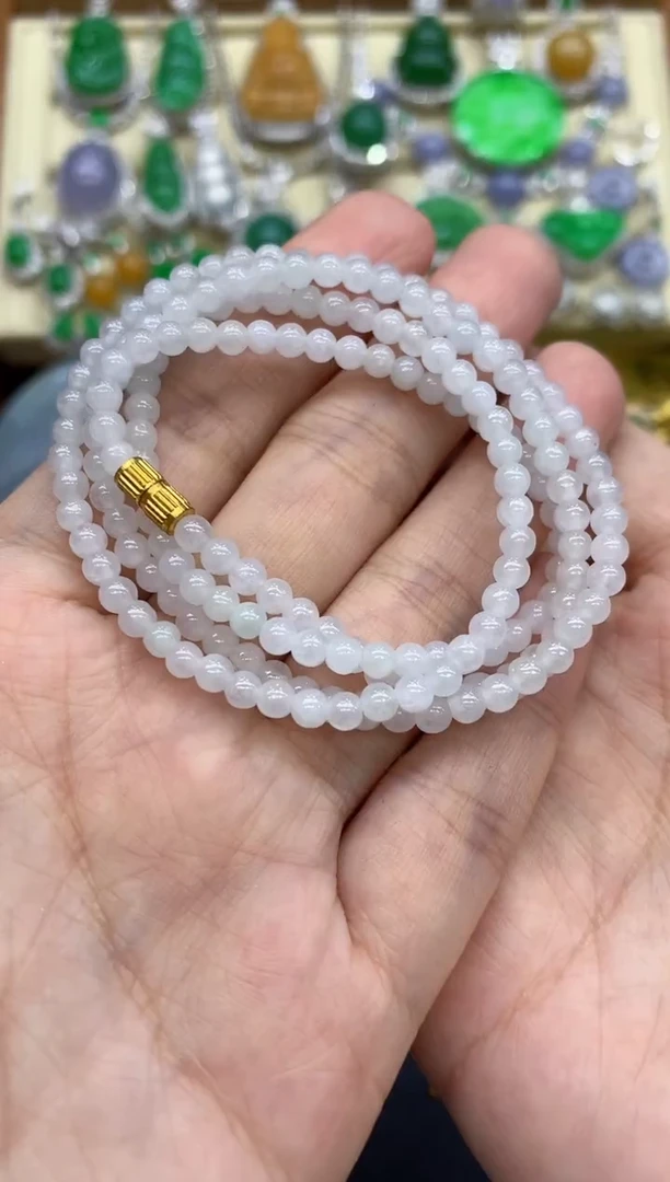 颈饰未镶嵌翡翠196-中国好珍宝