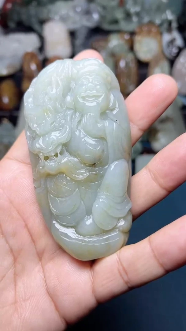 未镶嵌和田玉把件-