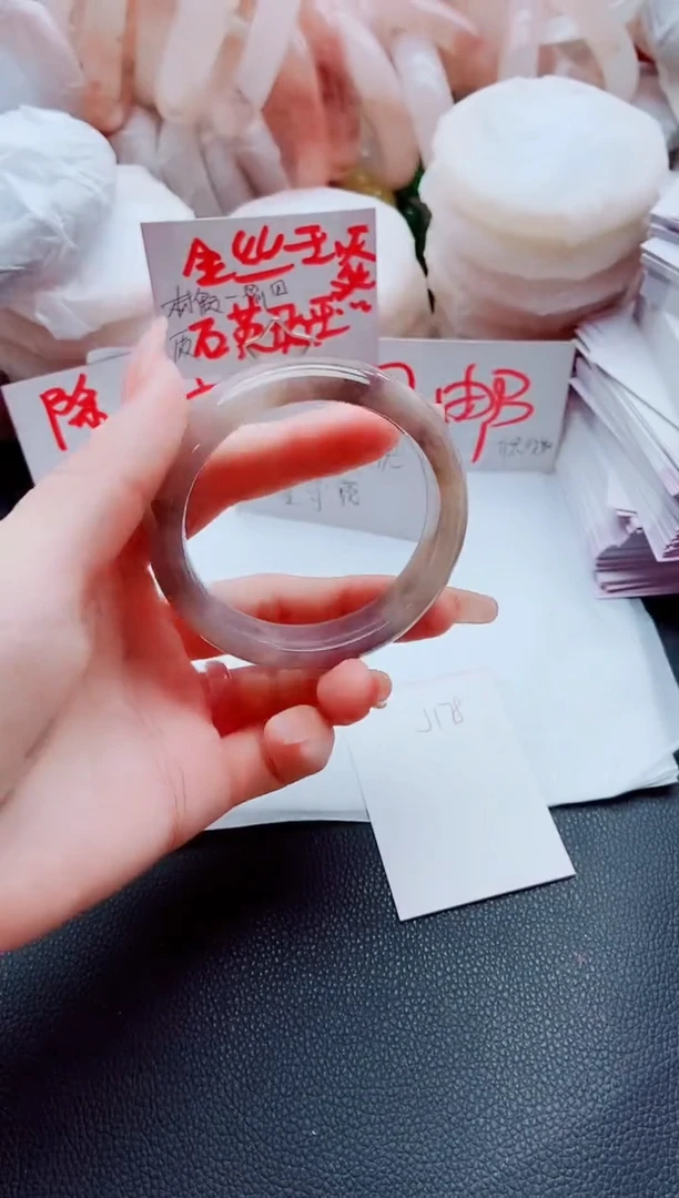 【闪购商品】石英质玉手镯未镶嵌K178-57-58