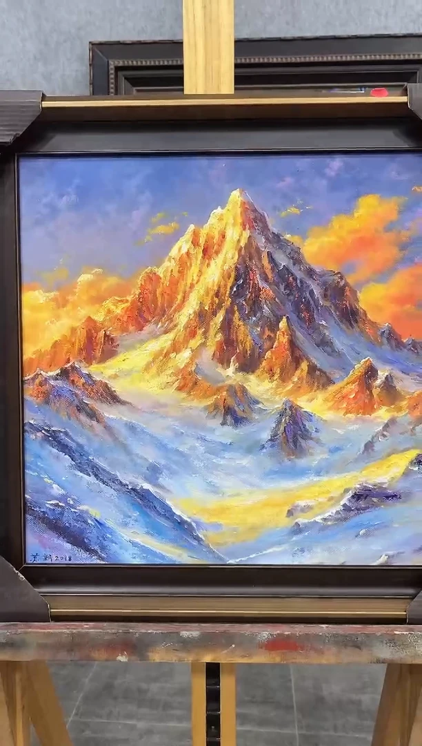 书法苏新老师油画作品福利分享