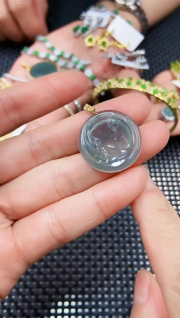 【闪购商品】翡翠吊坠(不含链)未镶嵌11111111
