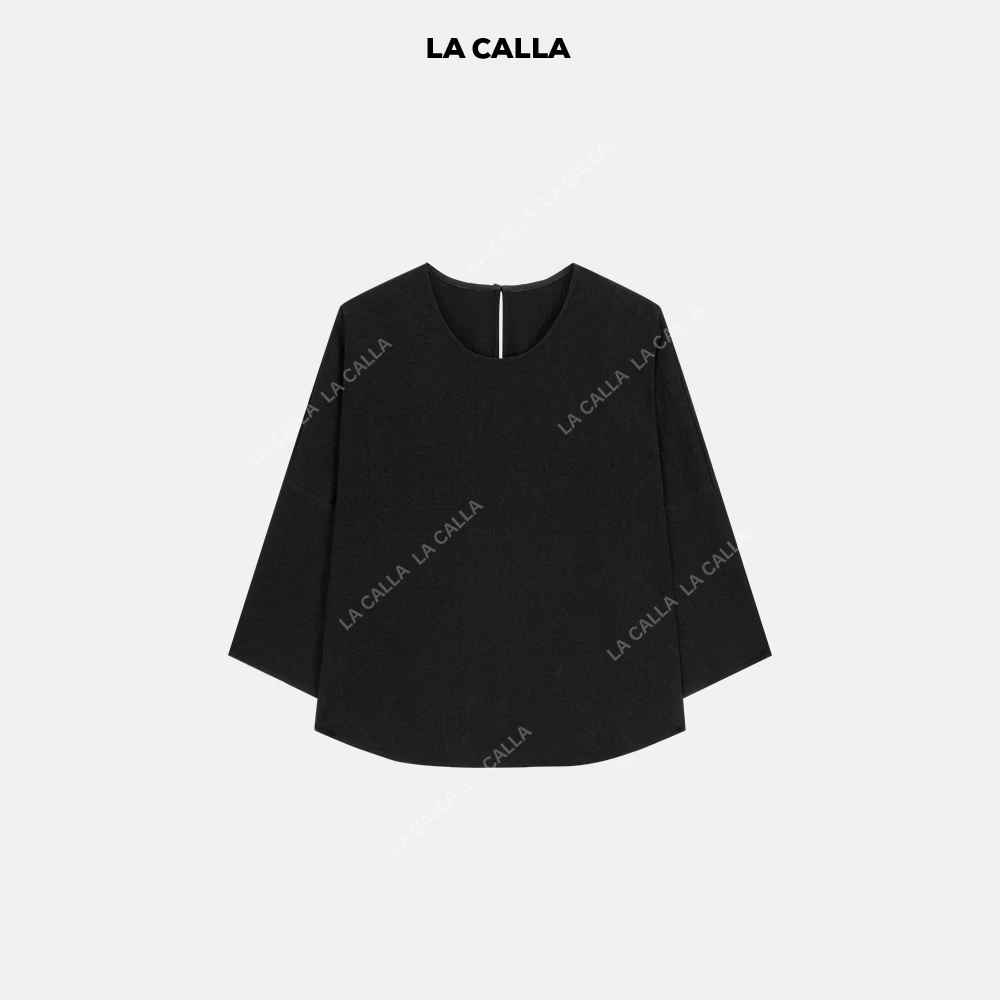 LA CALLA 100棉素系极简棉质中式长袖OY-AAI6011