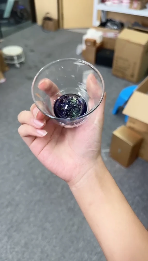 手工艺品琉璃以****L禾器斑斓主人杯清杯