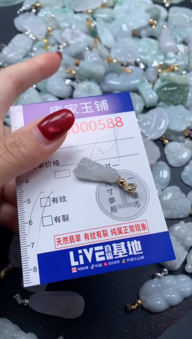 颈饰未镶嵌翡翠588