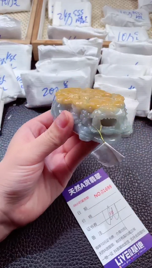 翡翠未镶嵌颈饰00001091