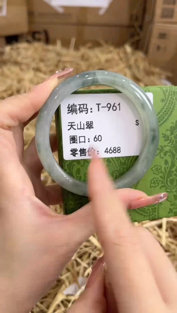 未镶嵌手镯石英质玉T-961