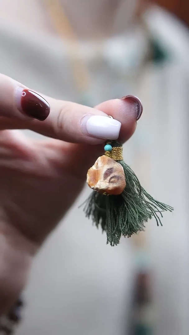 琥珀颈饰未镶嵌*蜜蜡小提溜配饰*活扣头可拆*百搭手串项链