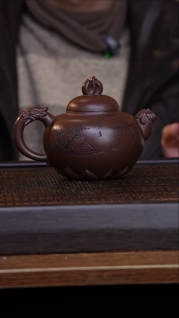 茶壶紫砂宜兴手工原矿紫砂壶001