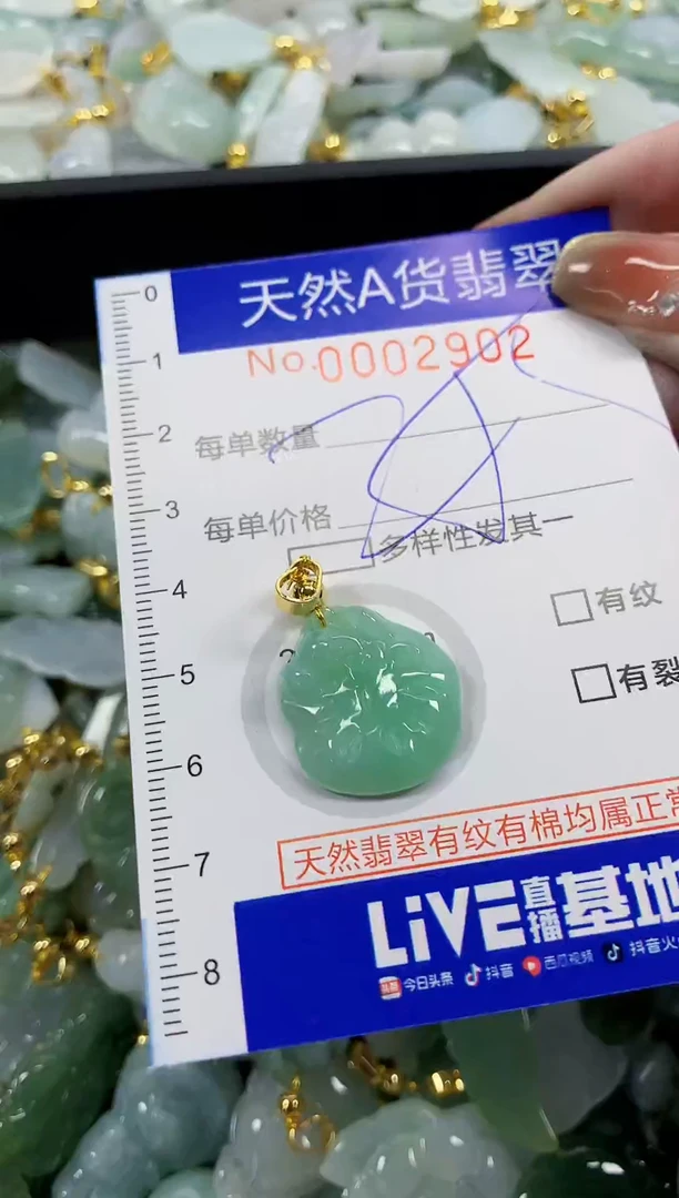 颈饰未镶嵌翡翠天然A货翡翠