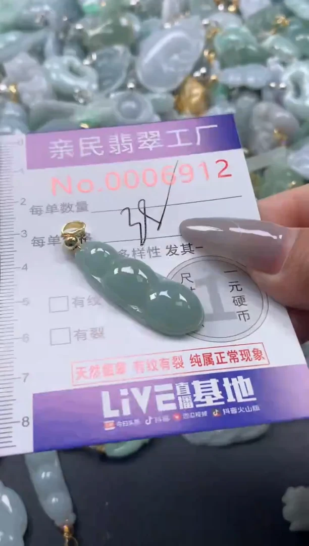 颈饰未镶嵌翡翠6912