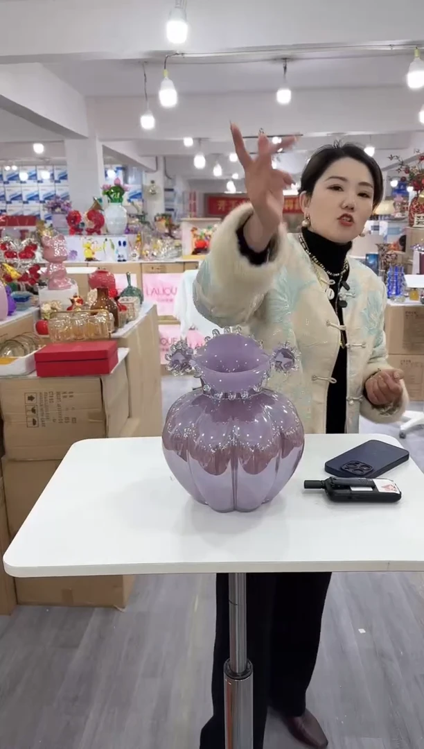 【闪购商品】琉璃椿新花器O-11