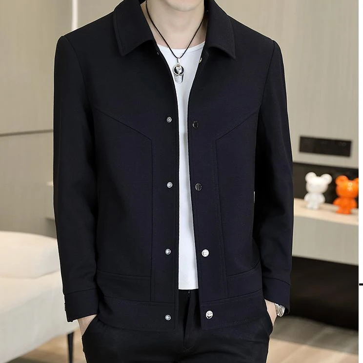 TUCANO/啄木鳥新款潮流休闲百搭拼接翻领夹克大气保暖外套时尚