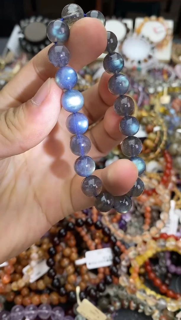 未镶嵌手链拉长石手链