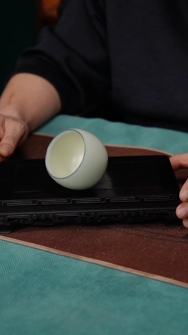 【闪购商品】158-2不倒杯（灰胎 南山堂）