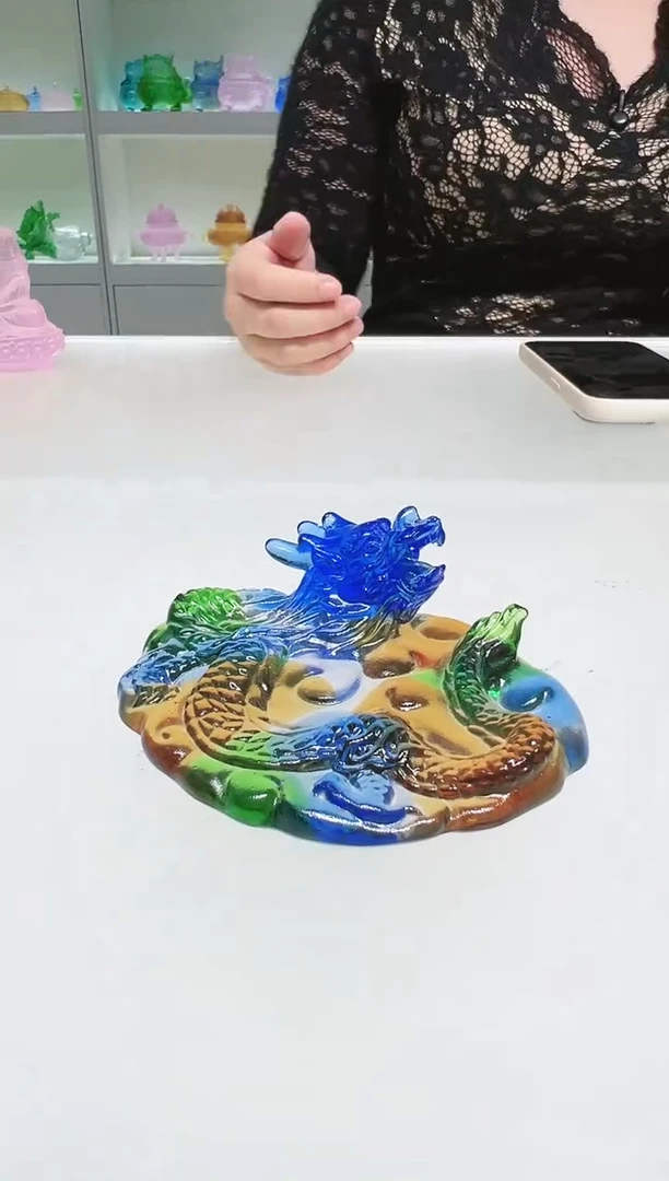 手工艺品琉璃古法琉璃筷置