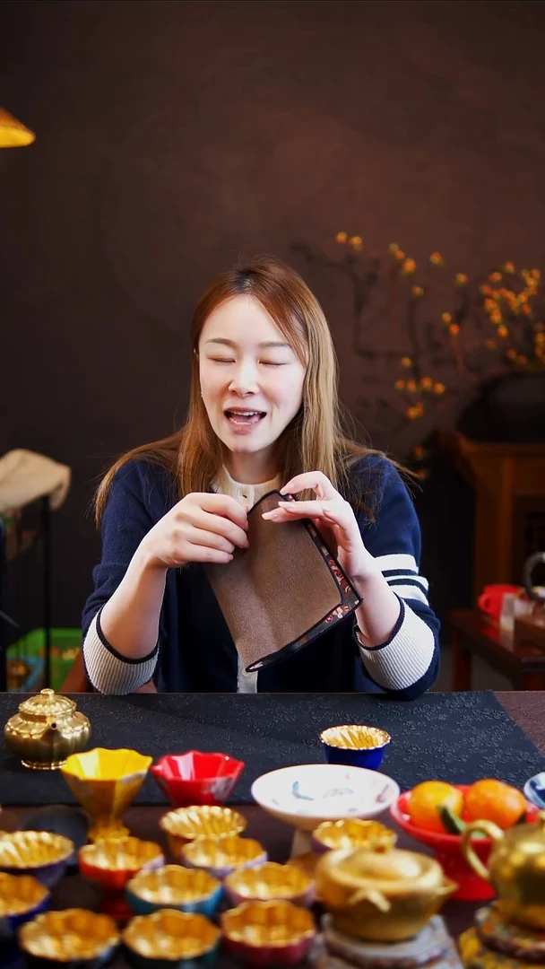 茶杯紫砂【宜景窑系列】茶巾