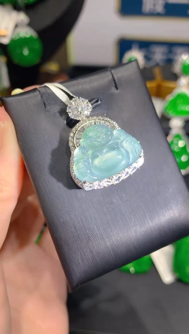 翡翠未镶嵌颈饰3一季