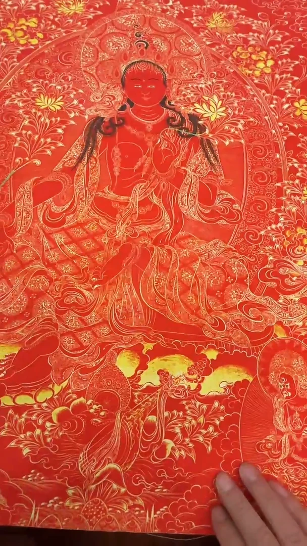 卷轴画唐卡16004