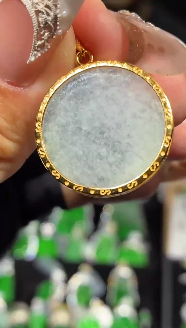 银S925镶嵌定制翡翠30定制翡翠-多样性发货（发其一）