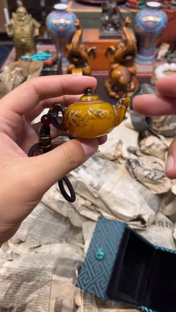 未镶嵌蜜蜡裸石Q刘哥高端专属精品10