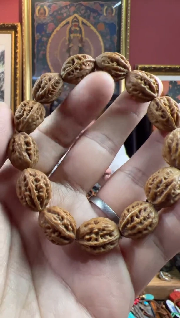 文玩核桃手串114号 核桃手串套装ylp