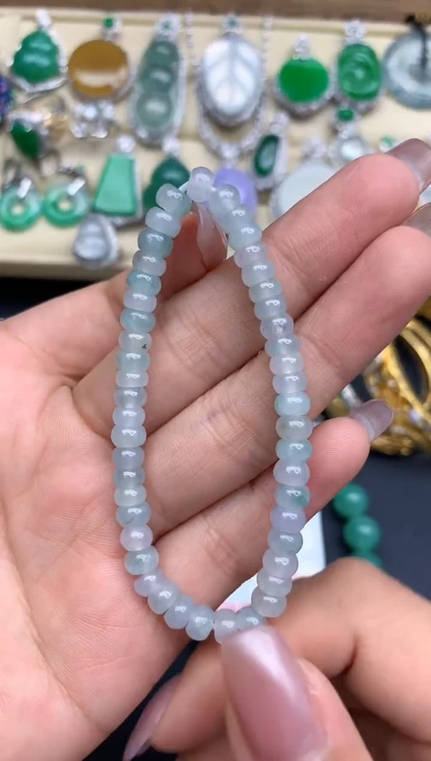 未镶嵌手链翡翠145-中国好珍宝