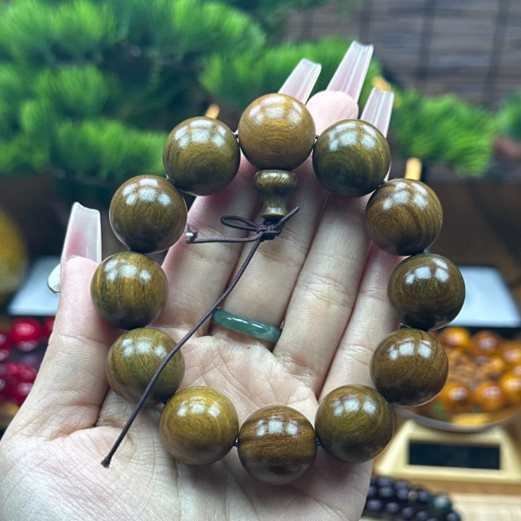 2.0 绿檀+佛塔手串[692]