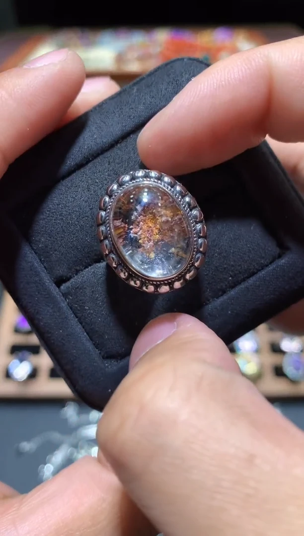 【闪购商品】水晶戒指未镶嵌P53幽灵