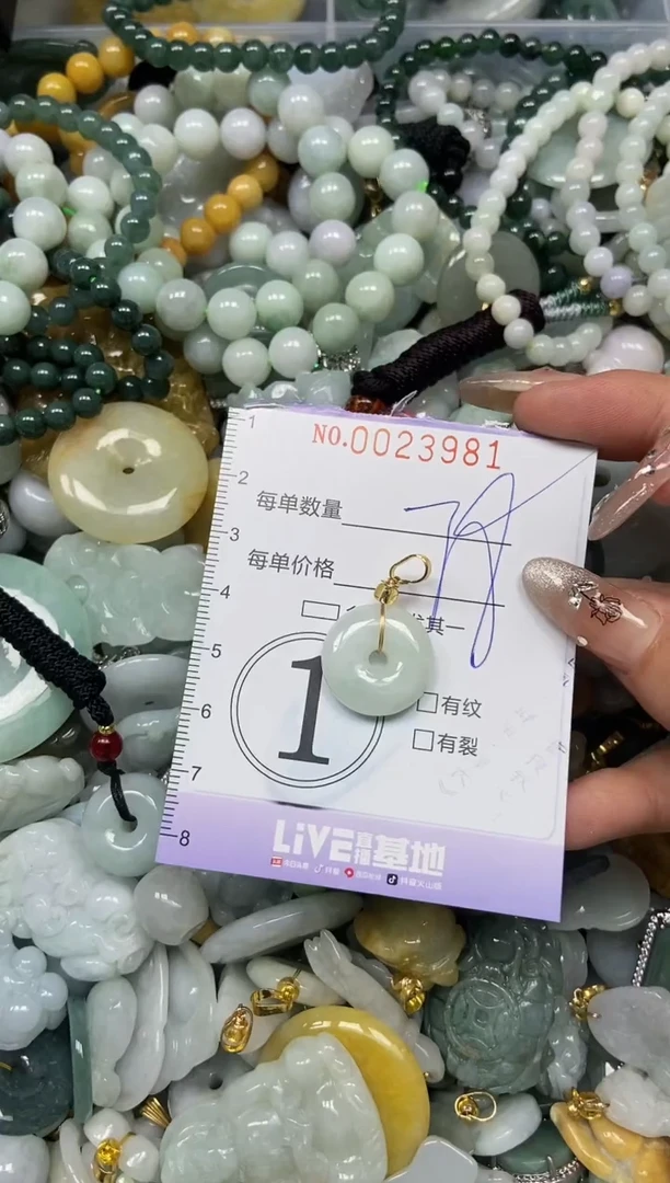 【闪购商品】翡翠颈饰未镶嵌闪购0023981