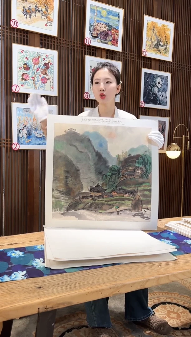 版画版画耿玉琨名章限量版画S