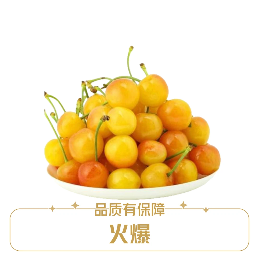 单J黄车厘子4.4斤海运