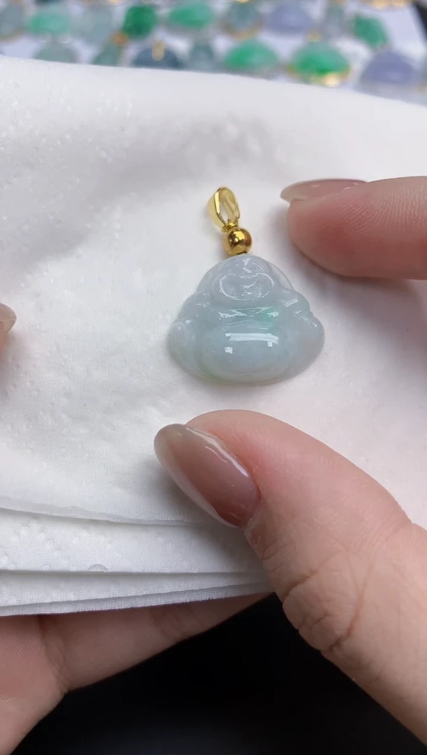 【闪购商品】翡翠颈饰未镶嵌天然缅甸翡翠A货