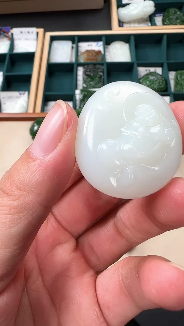 【闪购商品】和田玉吊坠未镶嵌玉质结构颜色差异化发货