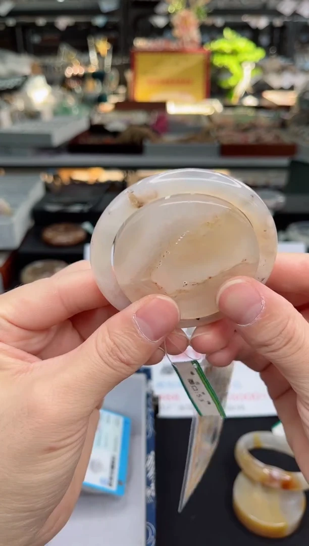 【闪购商品】石英质玉手镯未镶嵌53圈口（不退不换）1246348