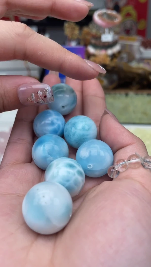 【闪购商品】针钠钙石（海纹石）颈饰未镶嵌 95拍三单发成品/少拍不发