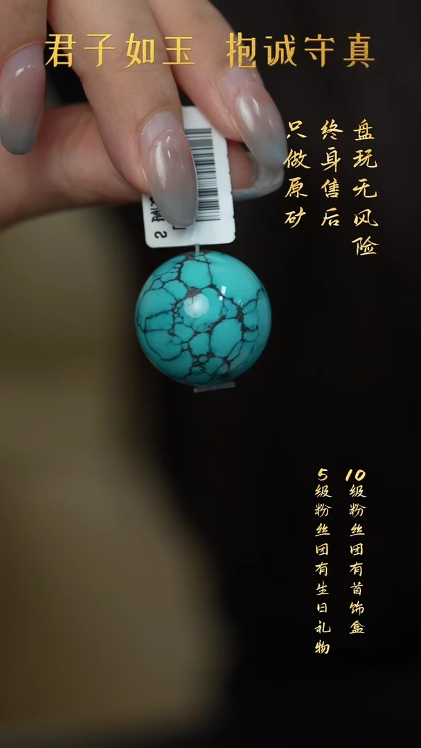 未镶嵌绿松石P218（多样性发一件）单珠