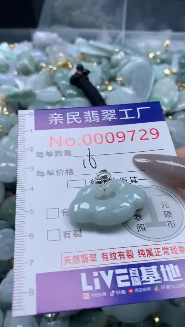 颈饰未镶嵌翡翠9729