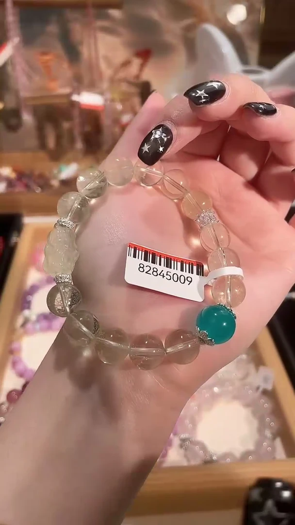 【闪购商品】水晶手串合金桑烟定制005