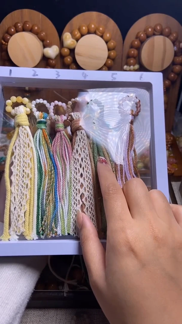 手串猴头核桃?***?全品光面柯基爱心黄跑环绿葫芦吊坠新绿流苏