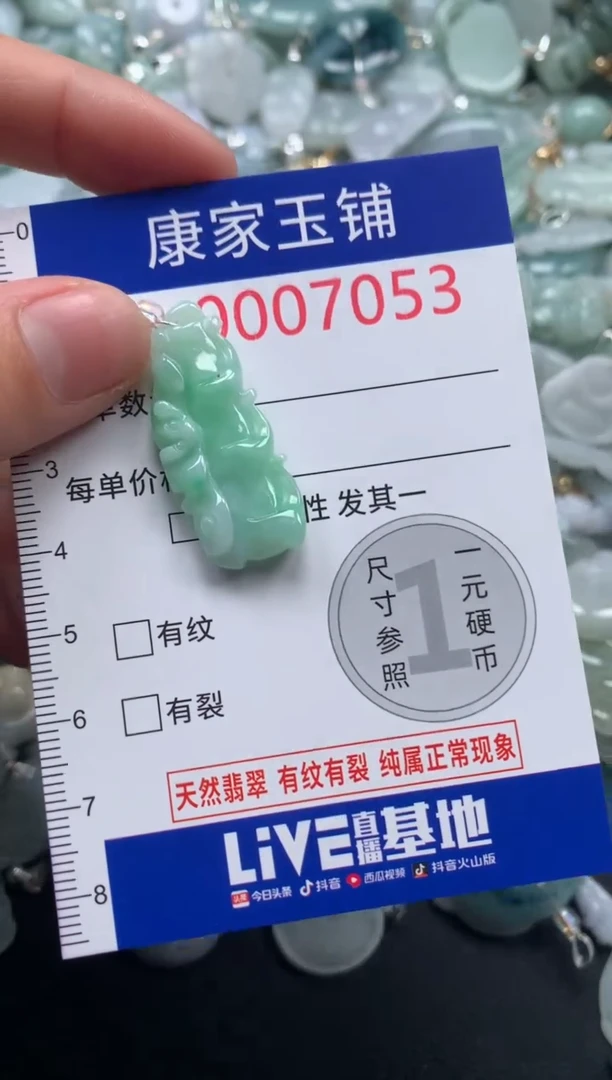 颈饰未镶嵌翡翠7053