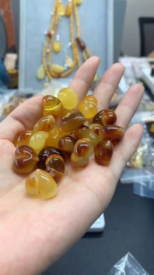 未镶嵌琥珀珠宝奇石727多样性发其一默认有瑕