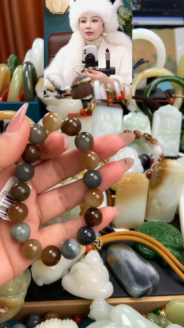 未镶嵌手串和田玉手串