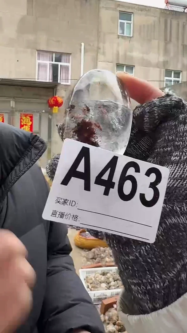 【闪购商品】水晶摆件未镶嵌幽灵手把件 463