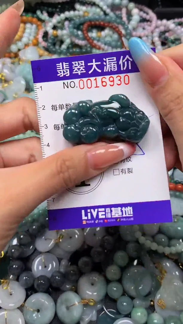 翡翠未镶嵌颈饰闪购0016930
