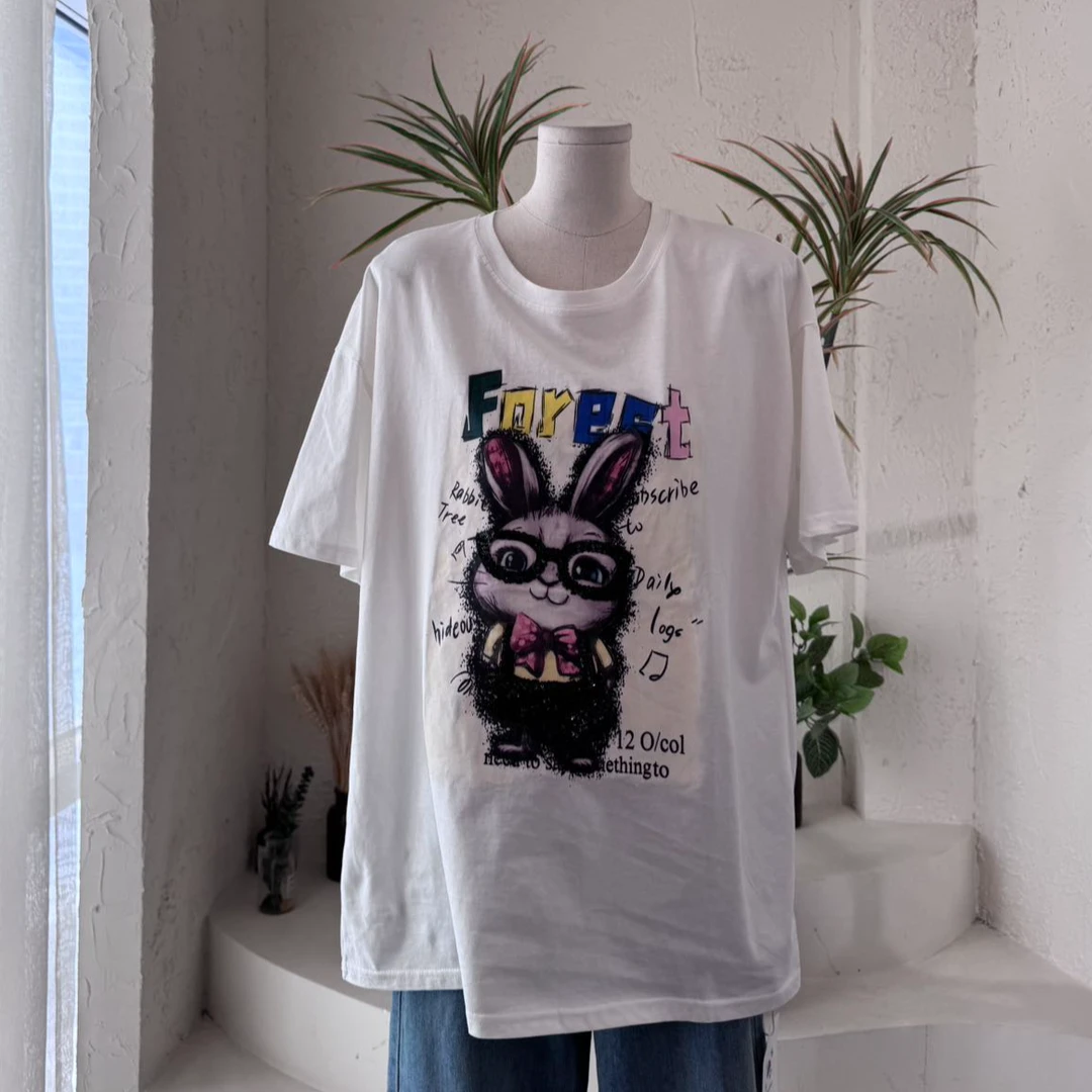 【雪儿专属】新疆包邮-2027#女款时尚休闲百搭体恤